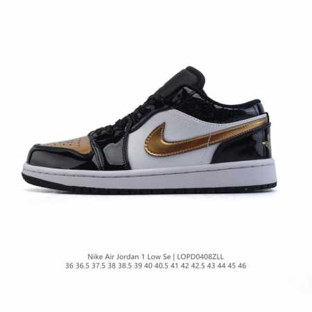 耐克 乔丹Air Jordan 1 Low Aj1 乔1 乔丹1代Aj1 低帮复古文化休闲运动篮球鞋，从1985 年面世的元年款汲取设计灵感，采用简洁大方的经典 - 点击图像关闭