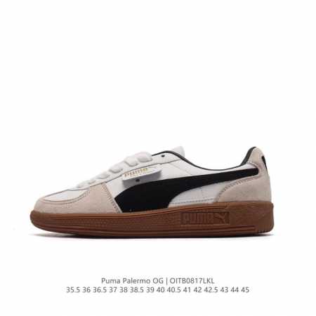 特价 彪马puma Palermo Og 防滑耐磨低帮德训板鞋 男女运动鞋，Army Trainer Og休闲鞋沿用德训鞋经典外观 鞋身和鞋舌分别添加了品牌标志 - 点击图像关闭