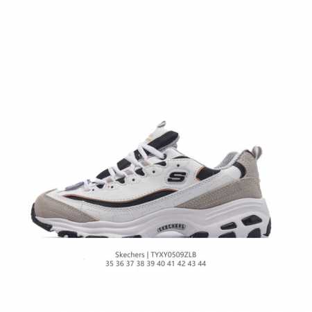 斯凯奇 斯凯捷 男女士老爹鞋 真标新品 韩国明星们的新宠思凯奇skechers Mh2 熊猫系列运动鞋 ，韩国街头除了nb鞋之外就是这个运动鞋了.Evu增高大底 - 点击图像关闭