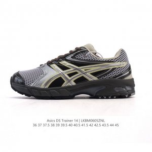 新品公司级 Asics亚瑟士男女通用复古运动休闲运动鞋 老爹鞋 Gel-Ds Trainer 14 时尚运动：Temptation Vacation X Asi