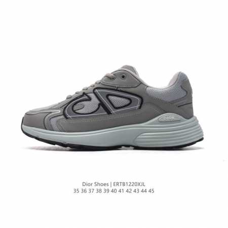 公司级 Dior 迪奥 高奢品牌 彰显高级气质 Dior 运动鞋低帮系列复古百搭休闲鞋时尚慢跑鞋厚底老爹鞋。 码数：35-45 编码：Ertb1 Xjl - 点击图像关闭