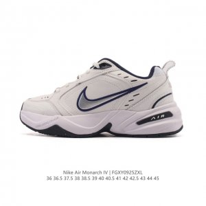 公司级 耐克 Nike Air Monarch Iv男女子训练鞋厚底老爹鞋休闲复古运动鞋。Nike Air Monarch Iv 运动鞋为你打造出众的训练装备，