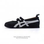 130 【新品公司级】鬼塚虎 Mexico 66 Ballerina 乐福鞋 芭蕾舞鞋 少女休闲鞋。带有芭蕾舞元素的Mexico 66 Ballerina，鞋款