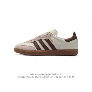阿迪达斯 德训鞋 Adidas Originals Samba Og Shoes 经典运动鞋小白鞋 T头鞋 男女板鞋 彰显休闲摩登风情的时尚经典鞋。它诞生于 年