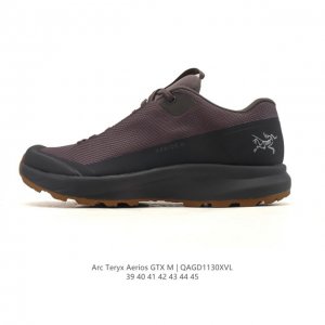 公司级 始祖鸟 Arc’Teryx Aerios Gxt登山靴 防水加强版男士系列加强版户外防水帮登山鞋徒步鞋 轻量支撑长距离越野跑鞋 轻便透气户外运动鞋 耐磨