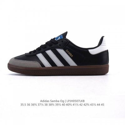 公司级 阿迪达斯 德训鞋 Adidas Originals Samba Og Shoes 经典运动鞋小白鞋 T头鞋 男女士板鞋 彰显休闲摩登风情的时尚经典鞋。它