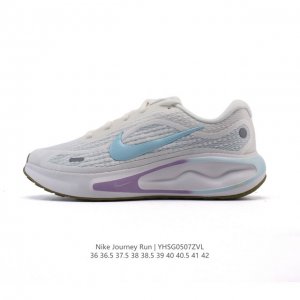 公司级 耐克 Nike Journey Run 女子透气公路运动跑步鞋 厚底增高老爹鞋 搭载柔软厚实的 Comfiride 泡绵缓震配置，助你征服充满挑战的路面