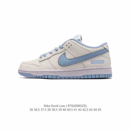 真标 耐克 Nike Dunk Low 运动鞋复古板鞋，尽情迈步，彰显个性风采。采用柔软皮革鞋面，经久耐穿，塑就如元年款 Dunk 般的复古质感。全掌型橡胶外底 - 点击图像关闭