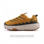 公司级 Hoka One One Mafate Three 2 男女子跑步鞋 越野跑新配色！采用 Mafate Speed 2 缓冲性良好的底部单元，搭载有快速