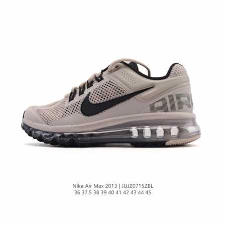 公司级 耐克 Nike Air Max 系列经典人气单品强势回归。Nike Air Max 2013 男女子气垫运动鞋 厚底增高跑步鞋，延续以往的时尚格调和运动 - 点击图像关闭