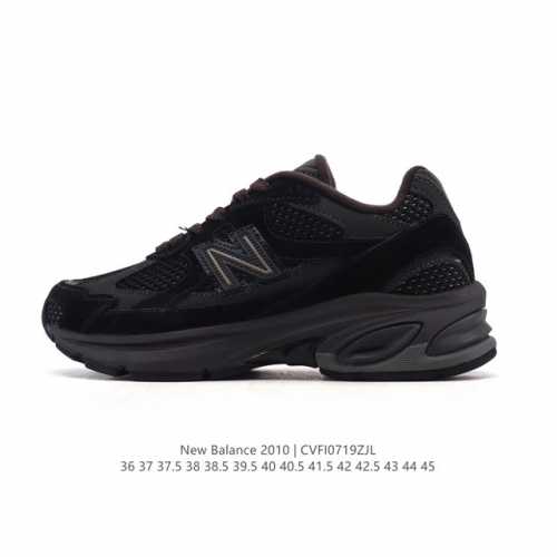 公司级 新百伦 New Balance2010英产做旧鞋款纯色绒运动鞋 厚底增高老爹鞋。此复刻经典鞋款，加入当下大热的户外元素，以曾经篮球鞋款型式样加以打造鞋款