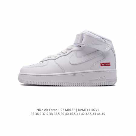 Nk Air Force 7 Mid AF1耐克 空军一号 AF1 中帮 魔术贴 厚底增高运动板鞋 原楦头原纸板 打造纯正空军版型。专注外贸渠道 全掌内置蜂窝气 - 点击图像关闭
