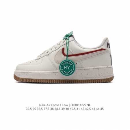 公司级 附赠送logo清洁刷 Af1耐克 Nike Air Force 1 ‘07 Low 空军一号厚底增高百搭休闲运动板鞋 原楦头原纸板 打造纯正空军版型，专 - 点击图像关闭