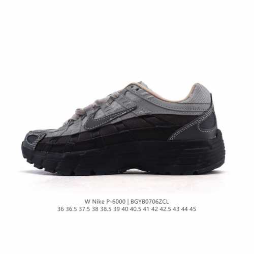 公司级 耐克 Nike 男女子休闲运动鞋 P-6000Premium 轻便舒适透气防滑缓震耐磨跑步鞋。P-6000 是一款植根于 2000 年代风格的混合款式，