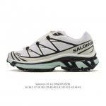 萨洛蒙 Salomon 男女同款 城市轻户外防水透气舒适耐磨休闲穿搭运动鞋 透气潮流穿搭日常休闲老爹鞋 Xt-6 Expanse 萨洛蒙的户外休闲运动鞋以舒适性