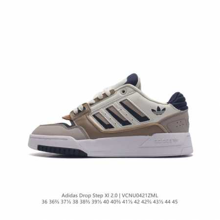 阿迪达斯 Adidas Drop Step Low Shoes 厚底增高老爹鞋男女运动鞋经典板鞋运动鞋 三叶草新款 校园休闲运动板鞋 Adidas Drop S - 点击图像关闭