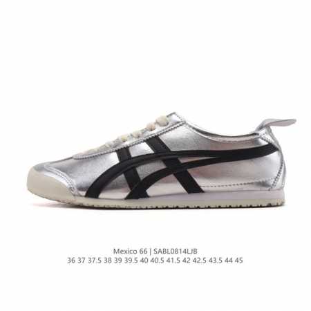 Asics 亚瑟士 男女鞋 配足弓鞋垫 日产经典老牌-鬼塚虎 Onitsuka Tiger Mexico 66经典墨西哥系列复古经典百搭板鞋休闲运动鞋慢跑鞋。采 - 点击图像关闭