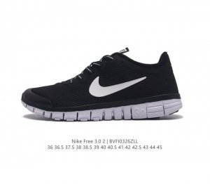 耐克nike Free 3.0 V2 耐克赤足3.0经典透气网面休闲百搭运动跑鞋 码数 36-45含半码 货号 354574-068 编码 Bvfi0326Zl