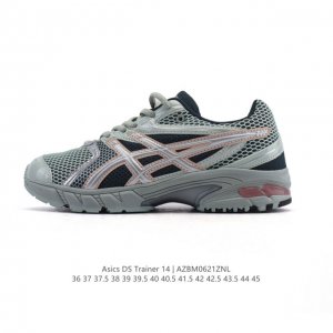 新品公司级 Asics亚瑟士男女通用复古运动休闲运动鞋 老爹鞋 Gel-Ds Trainer 14 时尚运动：Temptation Vacation X Asi