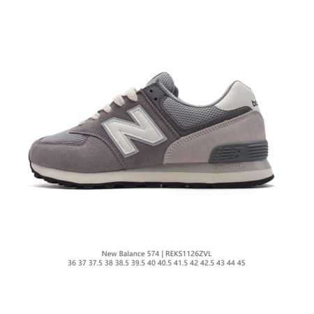 公司级 Nb 574 新百伦 New Balance Nb 574系列舒适百搭复古拼接时尚休闲运动鞋。New Balance 的 574 具有识别性和持久流行性 - 点击图像关闭