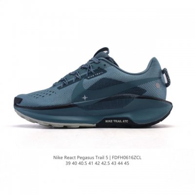 耐克 Nike Pegasustrail5男越野跑步鞋夏新款耐克飞马该鞋款搭载出众回弹的 Reactx 泡绵中底，多种地面，皆可轻松驾驭。采用别致设计。上脚潮鞋