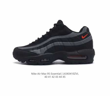 耐克nike Wmns Air Max 95 Essential 气垫复古慢跑百搭鞋休闲运动鞋 沿袭 1995 元年款久负盛名的经典设计线条和 Max Air - 点击图像关闭