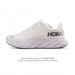 新品公司级 Hoka One One M 轻薄运动鞋 Arahi 7 针织厚底老爹鞋 反光细节 鞋垫饰有标志 橡胶厚底 圆头 正面系带 衬垫设计 鞋底饰有Log