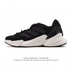 公司级 真爆阿迪达斯 Adidas Boost X9000L4 爆米花 慢跑鞋 整体造型极具速度感 运动跑步鞋 厚底增高老爹鞋。鞋面以织面材质，搭配热固橡胶装饰