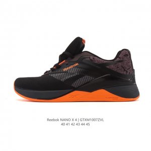Reebok锐步官方 春夏新款男Nano X4 经典运动健身综合训练鞋。Reebok Nano X4 在健身房里，几乎可以用于所有事情，有点像万事通。Float