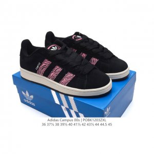 Adidas阿迪达斯.男女鞋 三叶草campus 00S 面包鞋复古休闲板鞋。千禧回潮！Adidas Campus 00S 经典再现！面包化的campus鞋款在
