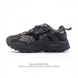公司级 Mizuno 美津浓 复古时尚休闲舒适减震运动跑步鞋 美津浓Wave机械缓震，可以说是机械缓震跑鞋科技的翘楚。有着非凡的适应性，有着充分而持久的缓震能力