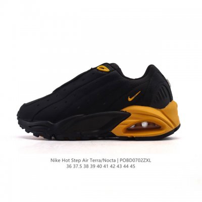耐克 Nike Hot Step Air Terra Nocta 男女士运动鞋气垫缓震篮球鞋。小金属钩细节 说唱歌手Drake携手子品牌Nocta与Nike一起