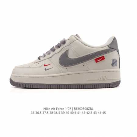 耐克 Nike Air Force 1 '07 Low 空军一号 小白鞋 含气垫 联名低帮百搭厚底增高休闲运动板鞋。柔软、弹性十足的缓震性能和出色的中底设计，横 - 点击图像关闭