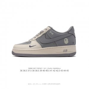公司级 AF1耐克 Nike Air Force 1 ‘07 Low 空军一号 厚底增高百搭运动板鞋 原楦头原纸板 打造纯正空军版型，专注外贸渠道 全掌内置蜂窝