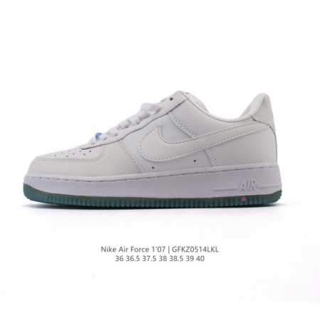 耐克 Nike Air Force 1 '07 Low 空军一号含气垫 低帮百搭 小白鞋 厚底增高休闲运动板鞋 柔软 弹性十足的缓震性能和出色的中底设计 横跨复 - 点击图像关闭