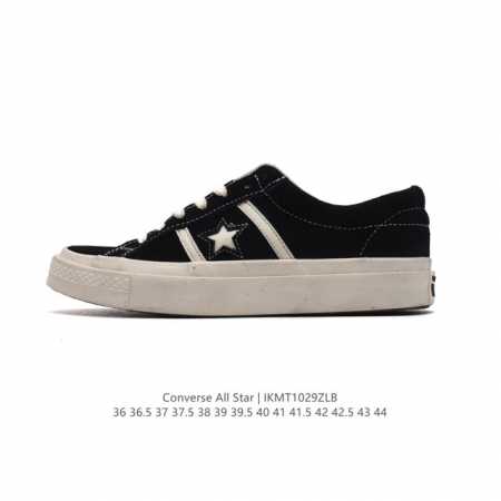 Converse All Star 低帮男女士运动鞋 一星匡威全明星复古 休闲百搭板鞋 经典透气皮革面慢跑鞋。这个系列是匡威最古老的系列了。是匡威品牌公司190 - 点击图像关闭