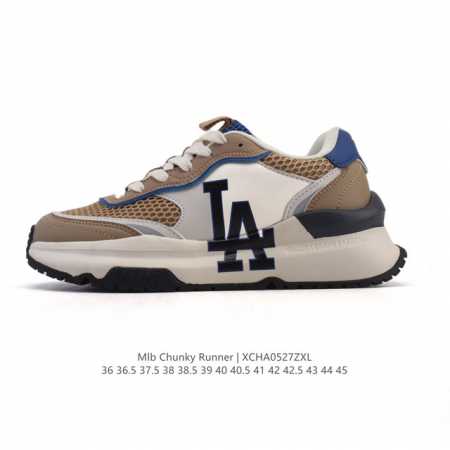 全新2025年新款 Ny美国榄球洋基队New York Yankees X Mlb Chunky Runner Liner 莱纳系列低帮厚底老爹风透气舒适皮面休 - 点击图像关闭