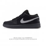 耐克 乔丹Air Jordan 1 Low Aj1 乔1 乔丹1代Aj1 低帮复古文化休闲运动篮球鞋。该鞋款从 1985 年元年款汲取设计灵感，焕新演绎简约经典