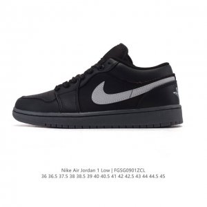 耐克 乔丹Air Jordan 1 Low Aj1 乔1 乔丹1代Aj1 低帮复古文化休闲运动篮球鞋。该鞋款从 1985 年元年款汲取设计灵感，焕新演绎简约经典
