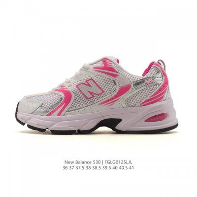 新百伦 Nb530 New Balance 530 复跑古鞋 厚底增高老爹鞋 缓震运动慢跑鞋。Nb530这鞋双确实是Nb家经复典古款式之一，以全科新技诠释，成打