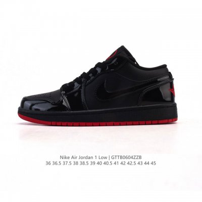 耐克 乔丹Air Jordan 1 Low Aj1 乔1 乔丹1代Aj1 低帮复古文化休闲运动篮球鞋。从1985 年面世的元年款汲取设计灵感，采用简洁大方的经典