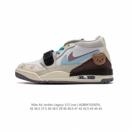 耐克 AJ 乔丹 Air Jordan Legacy 312 低帮运动鞋 AJ312 乔312百搭篮球鞋 酷炫混搭，谁人不爱？Air Jordan Legacy - 点击图像关闭