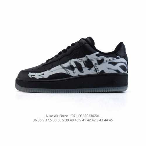 耐克Nike Air Force 1 Low 空军一号 Af1 2025年新款 小白鞋 低帮百搭厚底增高休闲运动板鞋。柔软、弹性十足的缓震性能和出色的中底设计，