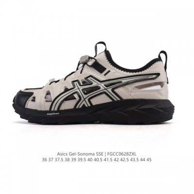 亚瑟士 Asics Gel-Sonoma Cn 轻盈舒适耐磨透气 低帮 洞洞鞋 凉鞋 复古缓震越野运动鞋1012B584-021 硬核户外党必入的3大理由 “踩