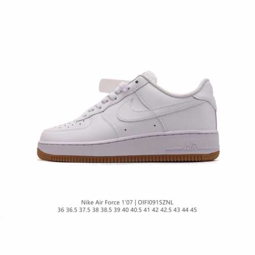 公司级 新款 Af1耐克 Nike Air Force 1 ‘07 Low 空军一号 小白鞋 气垫厚底增高百搭运动板鞋 原楦头原纸板 打造纯正空军版型，专注外贸