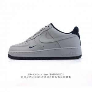 耐克 Nike Air Force 1 '07 Low 空军一号含气垫 小白鞋 低帮百搭厚底增高休闲运动板鞋。柔软、弹性十足的缓震性能和出色的中底设计，横跨复古