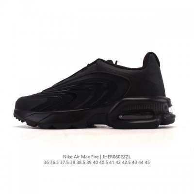 耐克 Nike 2025年新款 Air Max Fire休闲鞋 气垫百搭厚底增高老爹运动跑步鞋If262 02 时尚利落，富有支撑力，是 Air Max 系列的
