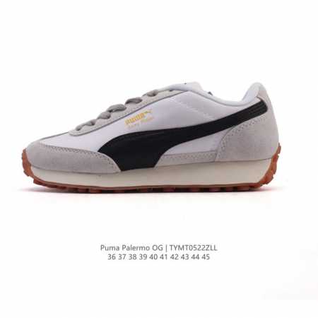彪马puma palermo Og 防滑耐磨低帮德训板鞋 男女运动鞋 Army Trainer Og休闲鞋沿用德训鞋经典外观 鞋身和鞋舌分别添加了品牌标志性 L - 点击图像关闭