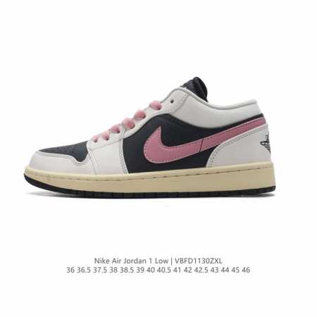 耐克 乔丹air Jordan 1 Low Aj1 乔1 乔丹1代aj1 低帮复古文化休闲运动篮球鞋。该鞋款从 1985 年元年款汲取设计灵感，焕新演绎简约经典 - 点击图像关闭