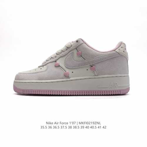 公司级 耐克 Nike Air Force 1 '07 Low 空军一号含气垫 小白鞋 2025年 蛇年新款 低帮百搭厚底增高休闲运动板鞋。柔软、弹性十足的缓震